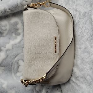 Michael Kors leather shoulder bag